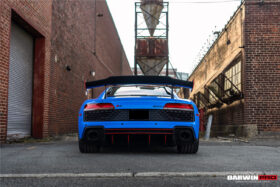 DarwinPro Aerodynamics DarwinPRO R8 GEN2 & GEN3 Coupe ONLY IMPII Carbon Fiber Trunk Wing - Image 10