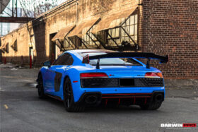 DarwinPro Aerodynamics DarwinPRO R8 GEN2 & GEN3 Coupe ONLY IMPII Carbon Fiber Trunk Wing - Image 2