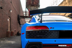 DarwinPro Aerodynamics DarwinPRO R8 GEN2 & GEN3 Coupe ONLY IMPII Carbon Fiber Trunk Wing - Image 5
