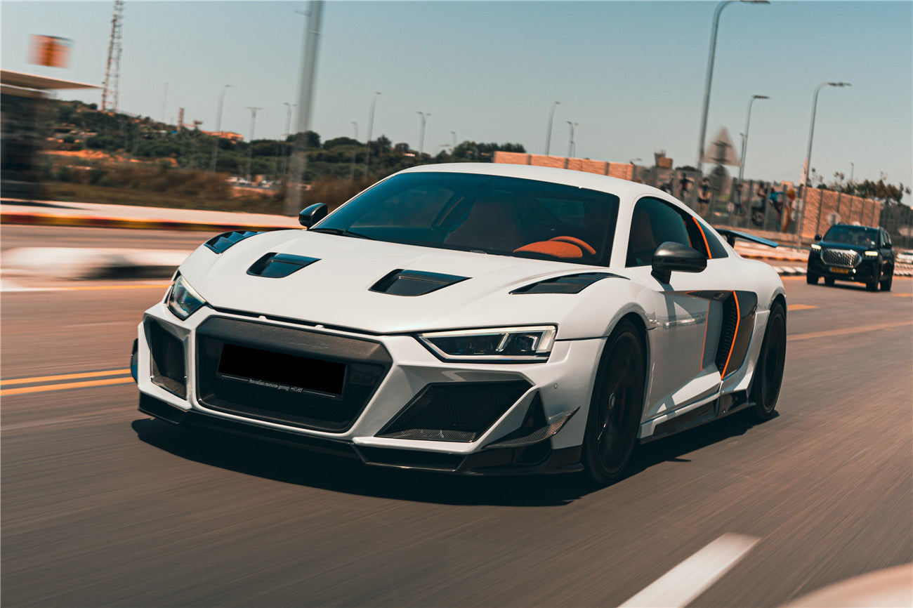 DarwinPRO 2016-2025 Audi R8 GEN2 Coupe & Spyder IMPII Part Carbon Fiber Front Bumper