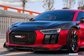 DarwinPro Aerodynamics DarwinPRO R8 GEN2 Coupe & Spyder iMP Performance Carbon Fiber Front Lip - Image 4