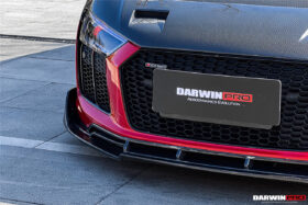 DarwinPro Aerodynamics DarwinPRO R8 GEN2 Coupe & Spyder iMP Performance Carbon Fiber Front Lip - Image 7