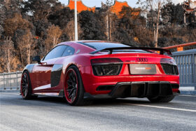 DarwinPro Aerodynamics DarwinPRO R8 GEN2 Coupe & Spyder Carbon Fiber Rear Diffuser DarwinPRO (iMP Design)