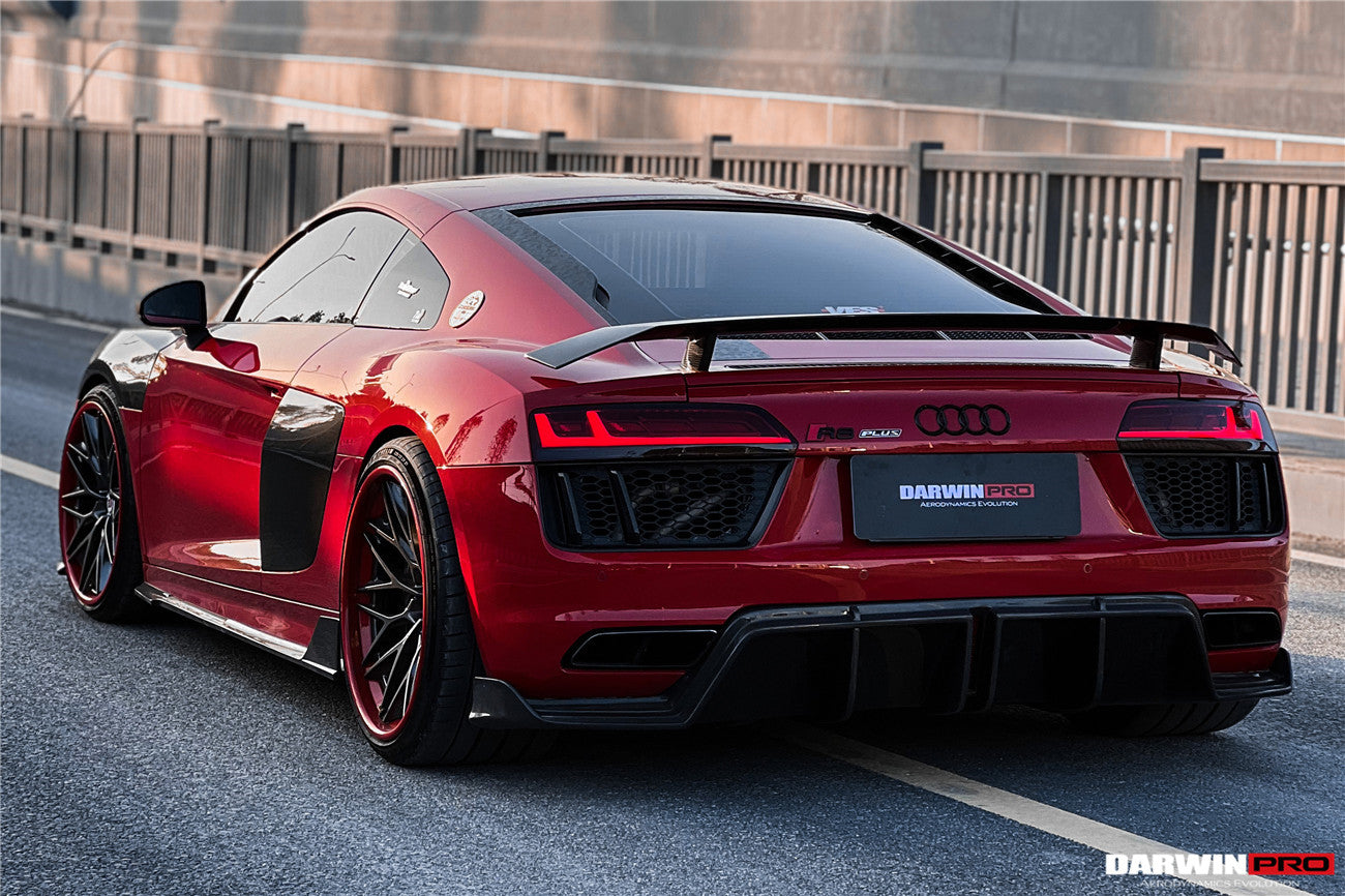DarwinPro Aerodynamics DarwinPRO R8 GEN2 Coupe & Spyder Carbon Fiber Rear Diffuser DarwinPRO (iMP Design) - Image 2