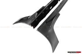 DarwinPro Aerodynamics DarwinPRO R8 Coupe & Spyder iMPII Carbon Fiber Side Skirts Add on - Image 12