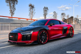 DarwinPro Aerodynamics DarwinPRO R8 Coupe iMP Performance Carbon Fiber Side Skirts Under Board - Image 8