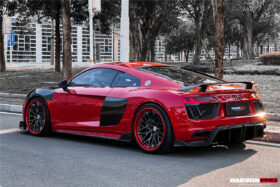 DarwinPro Aerodynamics DarwinPRO R8 GEN2 Coupe ONLY GT Style Carbon Fiber Trunk Spoiler Wing - Image 11
