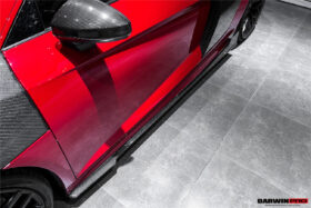 DarwinPro Aerodynamics DarwinPRO R8 Coupe iMP Performance Carbon Fiber Side Skirts Under Board - Image 5