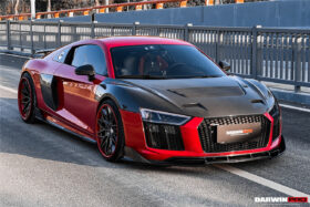 DarwinPro Aerodynamics DarwinPRO R8 Coupe iMP Performance Carbon Fiber Side Skirts Under Board - Image 10