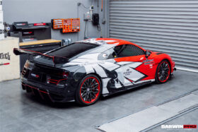 DarwinPRO 2016-2018 Audi R8 Coupe & Spyder IMPII Part Carbon Fiber Rear Bumper - image 6