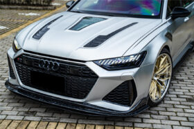 DarwinPRO 2019-UP Audi RS6 Avant C8 & RS7 Quattro BKSS Style Front Lip - image 1