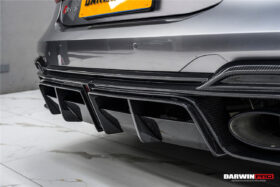 DarwinPRO 2019-UP Audi RS6 Avant C8 RS7 C8 Quattro Carbon Fiber Rear Diffuser DarwinPRO (iMP Design) - image 4