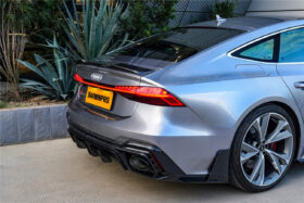DarwinPRO 2019-UP Audi RS7 A7 S7 C8 Quattro IMP Performance Ver.2 Trunk Spoiler - image 8