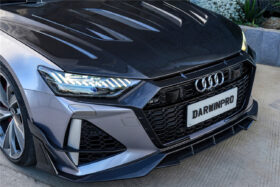 DarwinPRO 2019-UP Audi RS6 C8 Avant & RS7 C8 Quattro IMP Performance Front Bumper Grille Cover - image 6