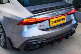DarwinPRO 2019-UP Audi RS6 Avant C8 RS7 C8 Quattro Carbon Fiber Rear Diffuser DarwinPRO (iMP Design) - image 8