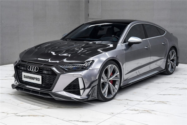 DarwinPRO 2019-UP Audi RS6 Avant C8 & RS7 C8 Quattro IMP Performance Ver.2 Side Skirts Under Board