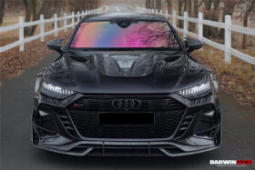 DarwinPRO 2019-UP Audi RS7 Quattro & RS6 Avant C8 IMP Design Ver.2 Front Bumper - image 6