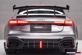 DarwinPRO 2019-UP Audi RS6 Avant C8 RS7 C8 Quattro IMP Design Rear Diffuser - image 2