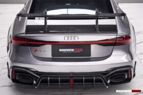 DarwinPRO 2019-UP Audi RS7 A7 S7 C8 Quattro IMP Design  Carbon fiber Trunk Spoiler Wing - image 3