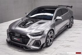 DarwinPRO 2019-UP Audi RS7 Quattro & RS6 Avant C8 IMP Design Ver.2 Front Bumper - image 4