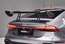 DarwinPRO 2019-UP Audi RS7 A7 S7 C8 Quattro IMP Design  Carbon fiber Trunk Spoiler Wing - image 6
