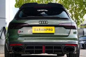 DarwinPRO 2017-2025 Audi S4 Avant  B9 B9.5 BKSS Style Carbon Fiber Roof Spoiler - image 6
