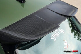 DarwinPRO 2017-2025 Audi S4 Avant  B9 B9.5 BKSS Style Carbon Fiber Roof Spoiler - image 8