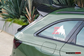 DarwinPRO 2017-2025 Audi S4 Avant  B9 B9.5 BKSS Style Carbon Fiber Roof Spoiler - image 9