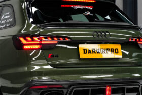 DarwinPRO 2017-2025 Audi S4 Avant B9 B9.5 BKSS style Carbon Fiber Trunk Spoiler - image 1