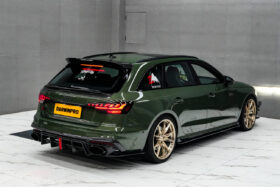 DarwinPRO 2017-2025 Audi S4 Avant B9 B9.5 BKSS style Carbon Fiber Trunk Spoiler - image 2