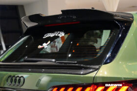 DarwinPRO 2017-2025 Audi S4 Avant B9 B9.5 BKSS style Carbon Fiber Trunk Spoiler - image 8