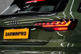 DarwinPRO 2017-2025 Audi S4 Avant B9 B9.5 BKSS style Carbon Fiber Trunk Spoiler - image 10