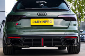 DarwinPRO 2017-2025 Audi S4 Avant B9 B9.5 BKSS style Carbon Fiber Trunk Spoiler - image 7
