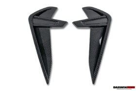 DarwinPRO 2019-2025 BMW M8 F91 F92 F93 AD Style Autoclave Carbon Fiber Front Fender Vent Trims - image 9