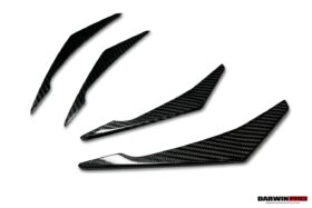 DarwinPRO 2019-2025 BMW M8 F91 F92 F93 AD Style Autoclave Carbon Fiber Front Bumper Canards - image 9