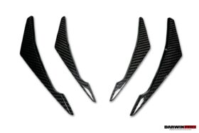 DarwinPRO 2019-2025 BMW M8 F91 F92 F93 AD Style Autoclave Carbon Fiber Front Bumper Canards - image 10