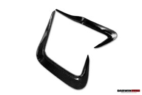 DarwinPRO 2019-2025 BMW M8 F93 AD Style Autoclave Carbon Fiber Rear Bumper Side Vent Trims - image 8