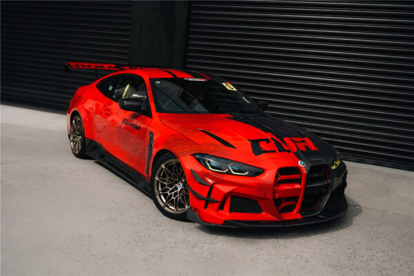 DarwinPRO 2021-UP BMW M4 G82 G83 BKSSII Style Front Bumper and Front Fender and Side Skirts