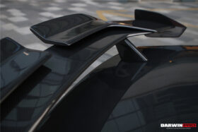 DarwinPRO 2021-UP BMW M4 G82 4 Series G22 BKSSII Style Carbon Fiber Trunk Spoiler - image 6