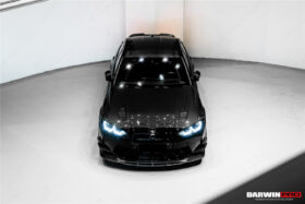 DarwinPRO 2021-UP BMW M3 G80 M4 G82 G83 BKSS Style Carbon Fiber Front Lip - image 8