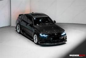 DarwinPRO 2021-UP BMW M3 G80 M4 G82 G83 BKSS Style Carbon Fiber Front Lip - image 7