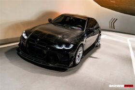 DarwinPRO 2021-UP BMW M3 G80 BKSS Style Carbon Fiber Side Skirts - image 2
