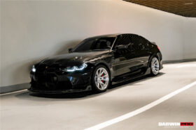 DarwinPRO 2021-UP BMW M3 G80 M4 G82 G83 BKSS Style Carbon Fiber Front Lip - image 3