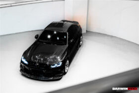 DarwinPRO 2021-UP BMW M3 G80 M4 G82 G83 BKSS Style Carbon Fiber Front Lip - image 6