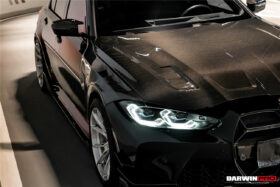 DarwinPRO 2021-UP BMW M3 G80 G81 M4 G82 G83 BKSSII Style Carbon Fiber Hood - image 4