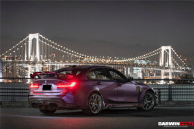 DarwinPRO 2021-UP BMW M3 G80 BKSSII Style Carbon Fiber Full Body Kit - image 6