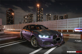 DarwinPRO 2021-UP BMW M3 G80 G81 BKSSII Style Front Bumper and Front Fender and Side Skirts - image 10