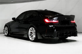 DarwinPRO 2021-UP BMW M3 G80 BKSS Style Carbon Fiber Rear Diffuser - image 1