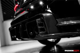 DarwinPRO 2021-UP BMW M3 G80 BKSS Style Carbon Fiber Rear Diffuser - image 5