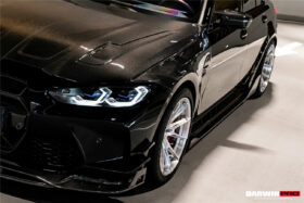 DarwinPRO 2021-UP BMW M3 G80 BKSS Style Carbon Fiber Side Skirts - image 4